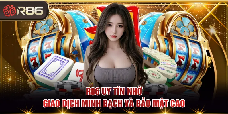 R86 uy tín nhờ giao dịch minh bạch và bảo mật cao