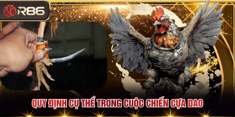 Quy định cụ thể trong cuộc chiến cựa dao