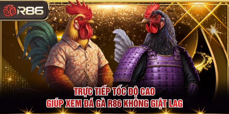 Trực tiếp tốc độ cao giúp xem đá gà R86 không giật lag